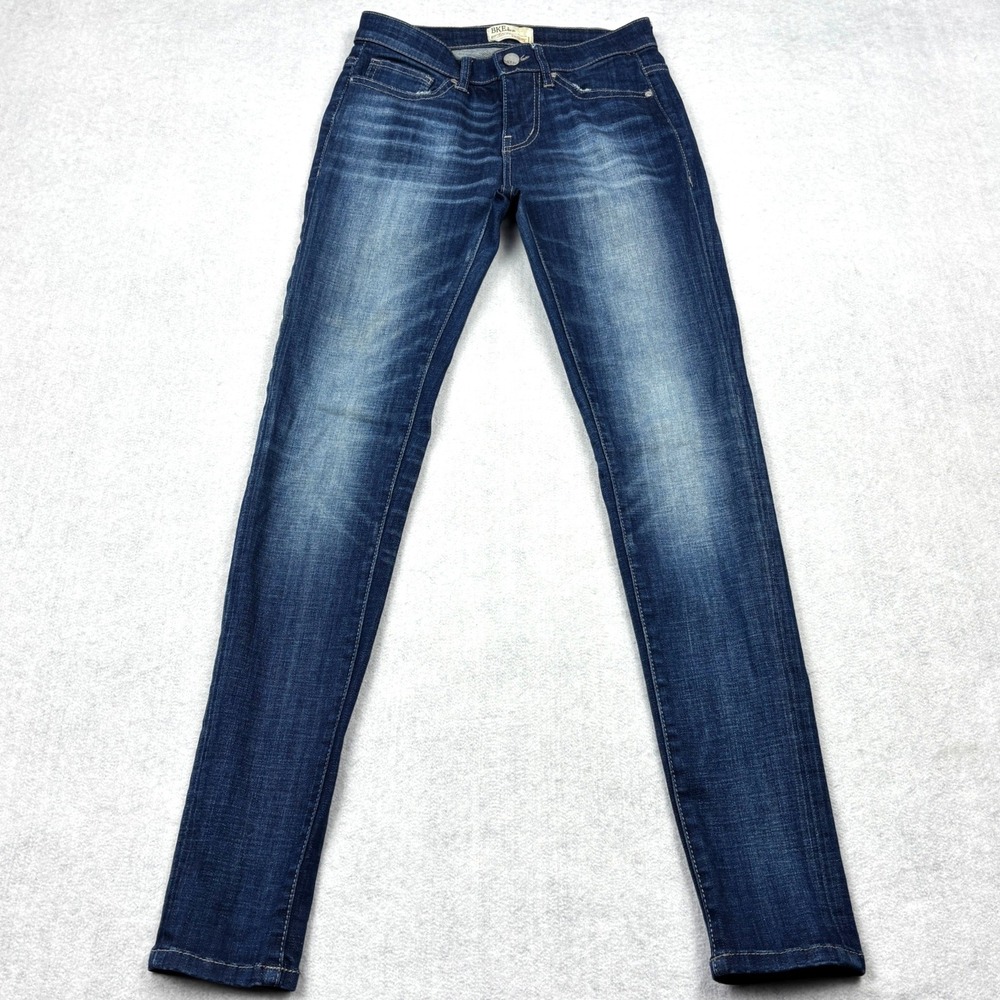 BKE Stella Jeans Womens 25R 25x31.5 Dark Wash Stretch Skinny Denim The Buckle
